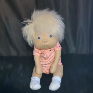 Ooak Handmade Cloth Baby Girl